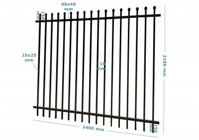 Zoom bild av Industristängsel Rannesta Skydda